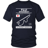 Fuji Speedway Version 2 Race Track Outline Series T-shirt or Hoodie