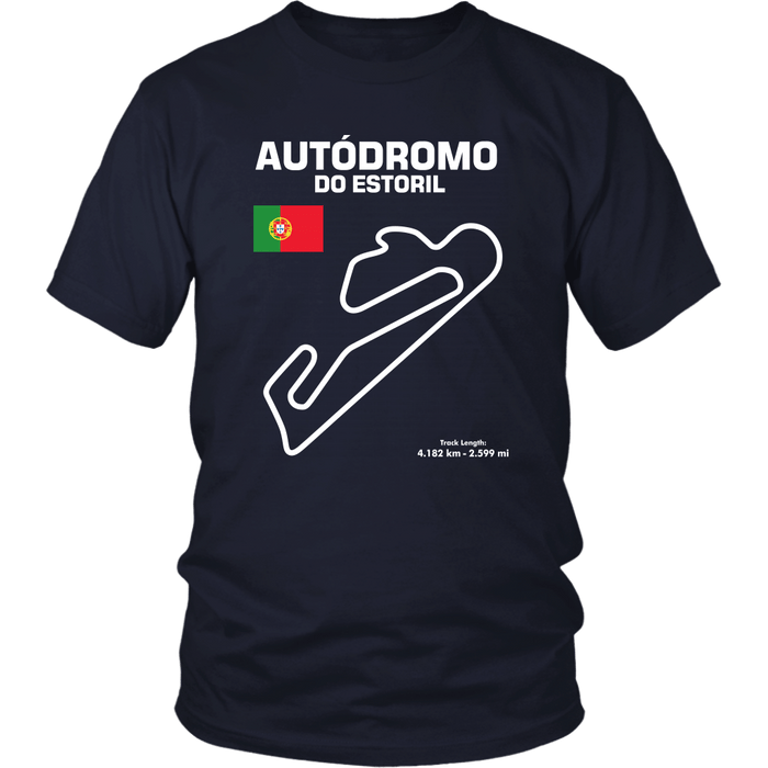 Autodromo do Estoril Track Outline Series T-shirt and Hoodie