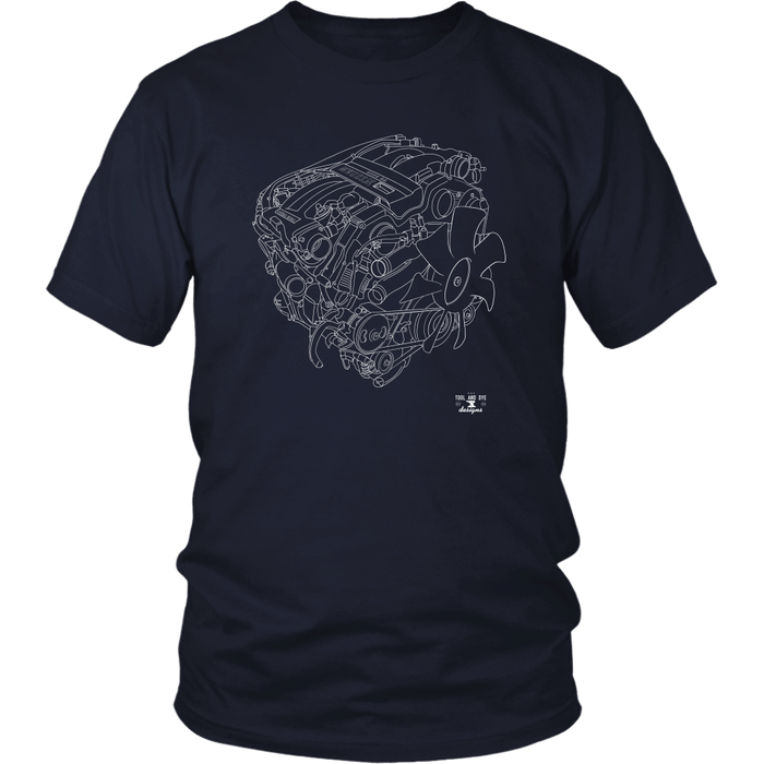 Engine Blueprint Series VG30DETT Nissan 300ZX turbo T-shirt or Hoodie