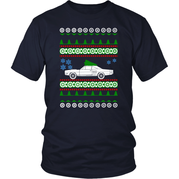 1967 american car or truck like a  Coronet R/T Ugly Christmas Sweater t-shirt sweatshirt