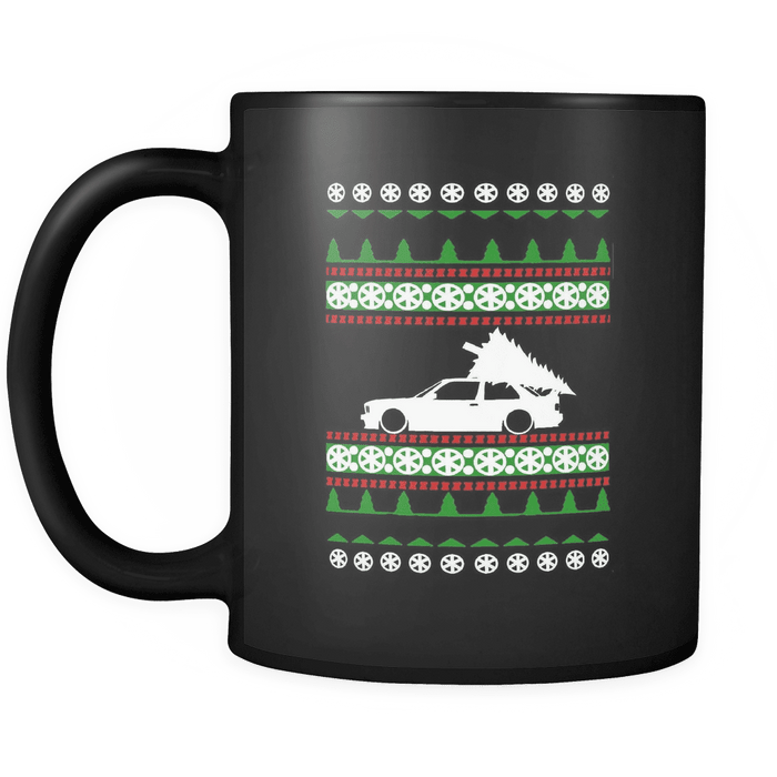 BMW E30 M3 Ugly Christmas sweater Coffee Mug sweatshirt