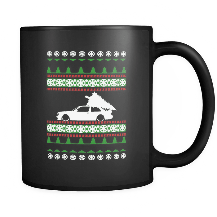 BMW E30 M3 Ugly Christmas sweater Coffee Mug sweatshirt