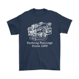 Japanese Car EJ257 Engine Blueprint Illustration Shirt Hurting Feelings since 1996