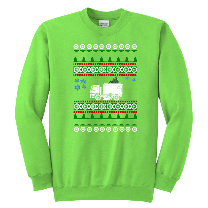 Street Sweeper Youth ugly christmas Sweater sweatshirt