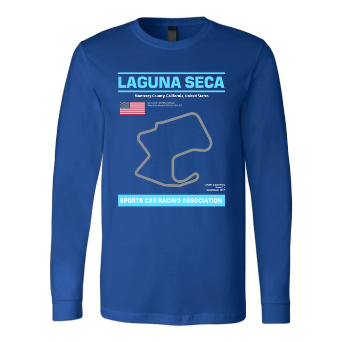 Version 2 Laguna Seca Race Track Outline Series T-shirt