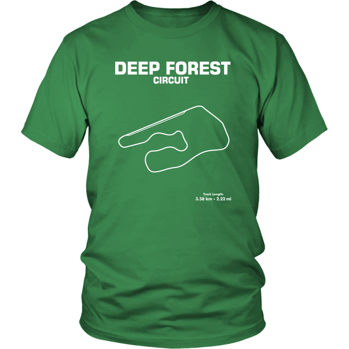 DF Circuit raceway track outline series t-shirt or hoodie