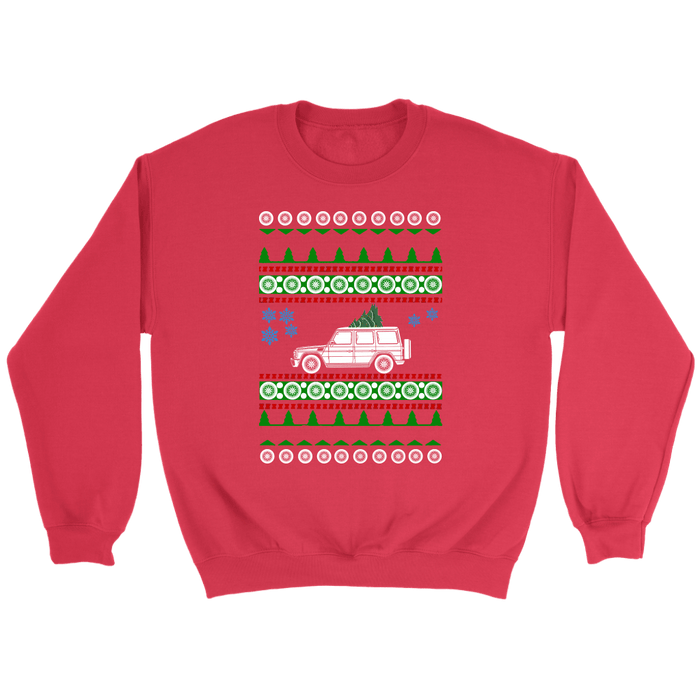 Mercedes G 500 G-Wagon Ugly Christmas Sweater