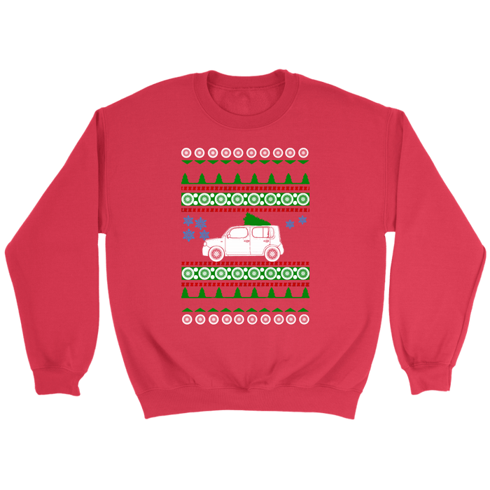 Nissan Cube Ugly Christmas Sweater Sweatshirt