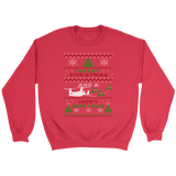 Osprey Helicopter Military Ugly Christmas Sweater