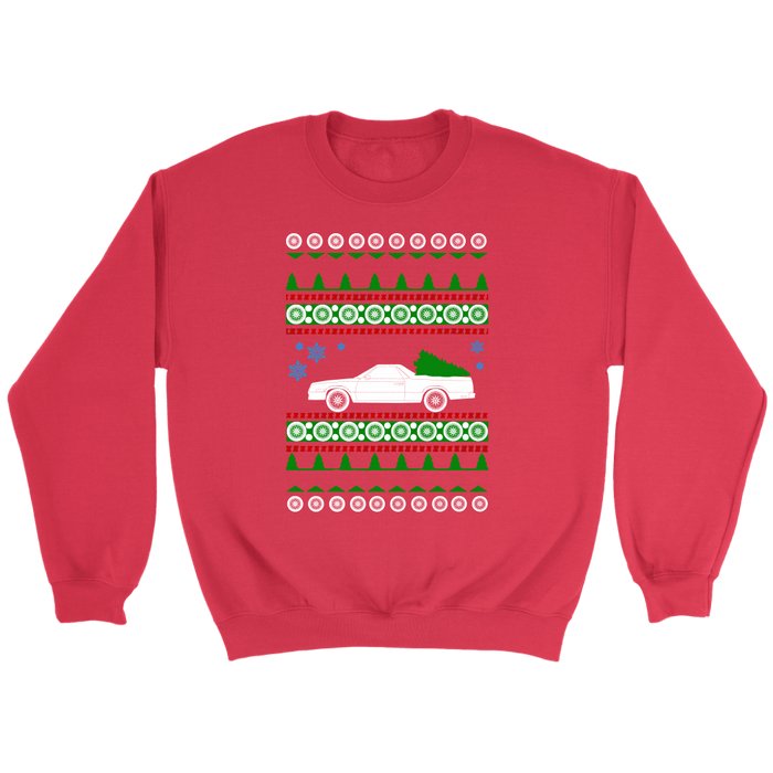 1986 El Camino Ugly christmas sweater