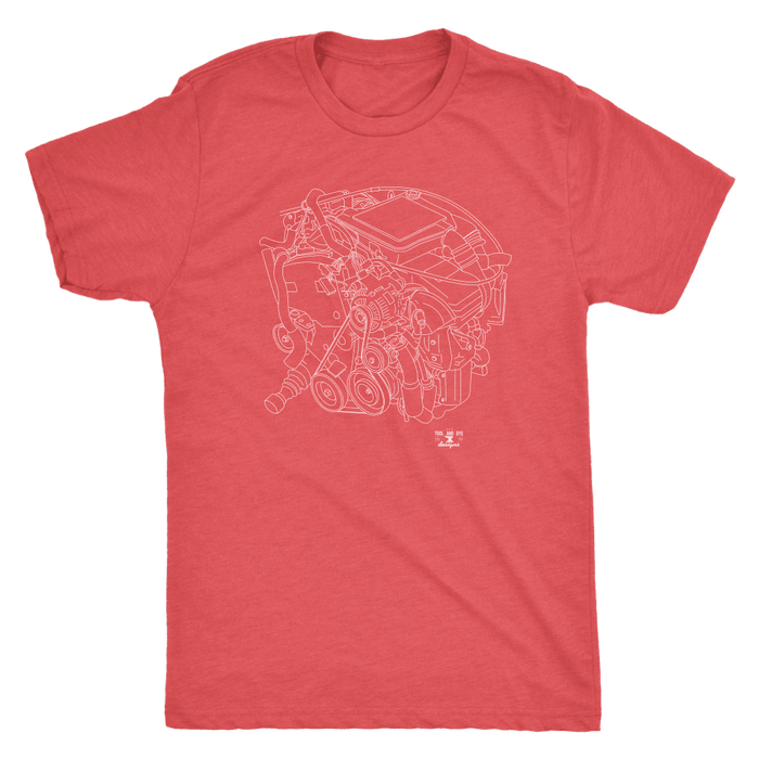 Toyota 3SGTE Engine Blueprint Series T-shirt