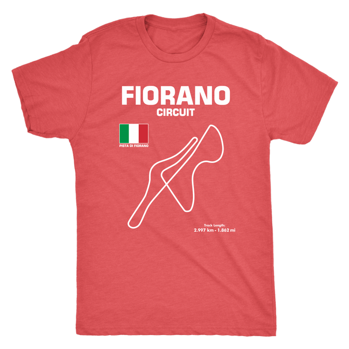 Fiorano Circuit Race Track Outline Series T-shirt or Hoodie