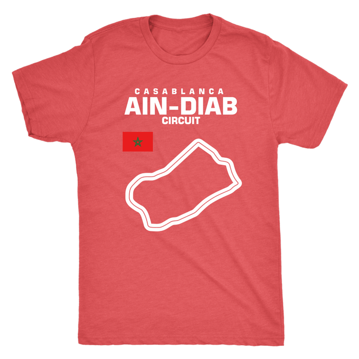 Casablanca Ain-Diab Circuit Track Outline Series T-shirt or hoodie