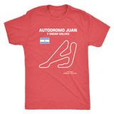 Autódromo Juan y Oscar Gálvez Buenos Aires Race Track Outline Series T-shirt or Hoodie