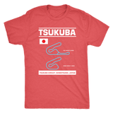 Tsukuba Circuit Race Track Outline Series T-shirt