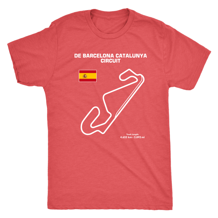 Track Outline Series De Barcelona Catalunya Circuit