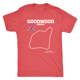 Goodwood Circuit Race Track Outline series t-shirt or hoodie