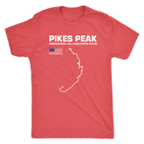 Pikes Peak International Hill Climb Track Outline Series T-shirt or Hoodie
