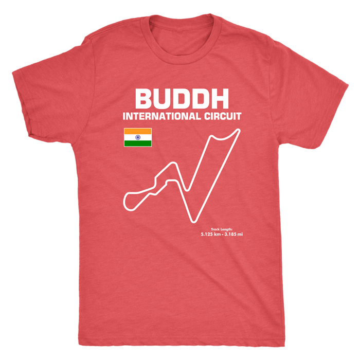 Buddh International Circuit Racetrack Outline Series T-shirt and Hoodie