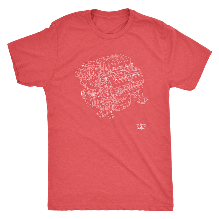 Engine Blueprint Series 2020 GT500 Mustang 760hp T-shirt and Hoodie