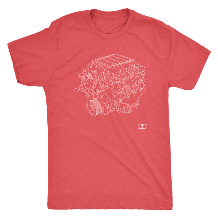 Engine Blueprint Series LS9 T-shirt or Hoodie