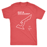 Circuit of the America's COTA Race Track Outline Series T-shirt