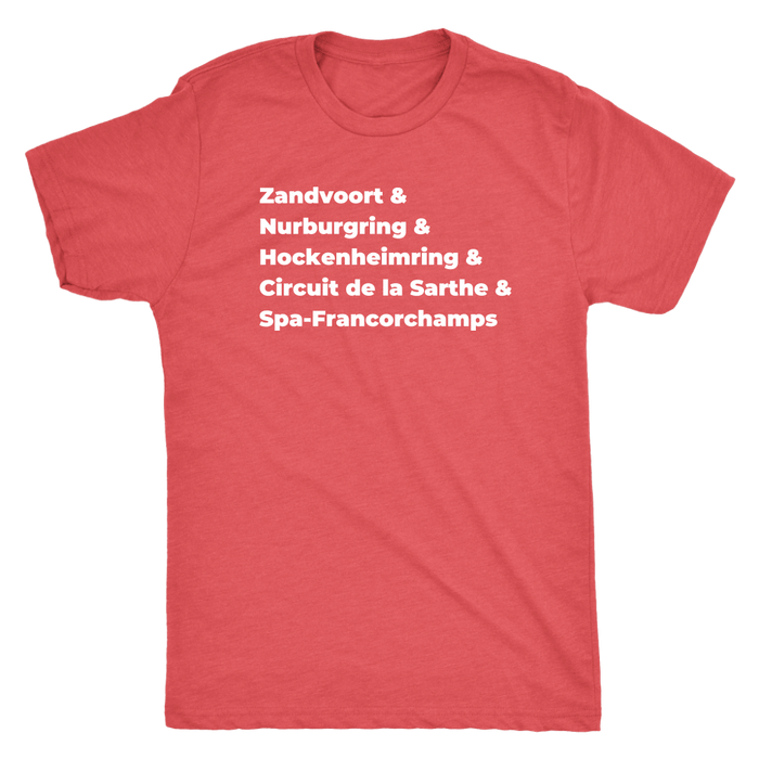 European Race Tracks V1 T-shirt or Hoodie