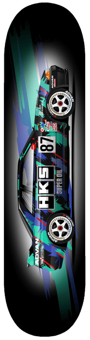 Car Art #87 Skyline GTR R32 Skateboard Deck 7-Ply Canadian Hard Rock Maple