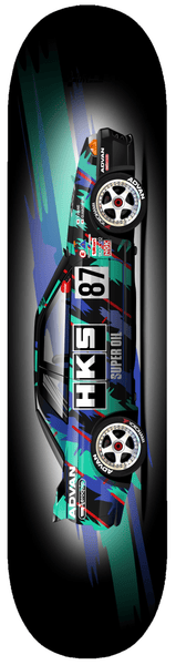 Car Art #87 Skyline GTR R32 Skateboard Deck 7-Ply Canadian Hard Rock Maple