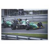 Benetton F1 #3 Formula One Canvas Wall Art