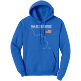 The Tail of the Dragon Track Outline Series T-shirt or Hoodie
