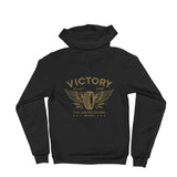 Tool and Dye Victory Zip Hoodie Black motorsport apparel