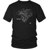 Engine Blueprint Series Nissan CA18DET Ver 3 T-shirt or Hoodie