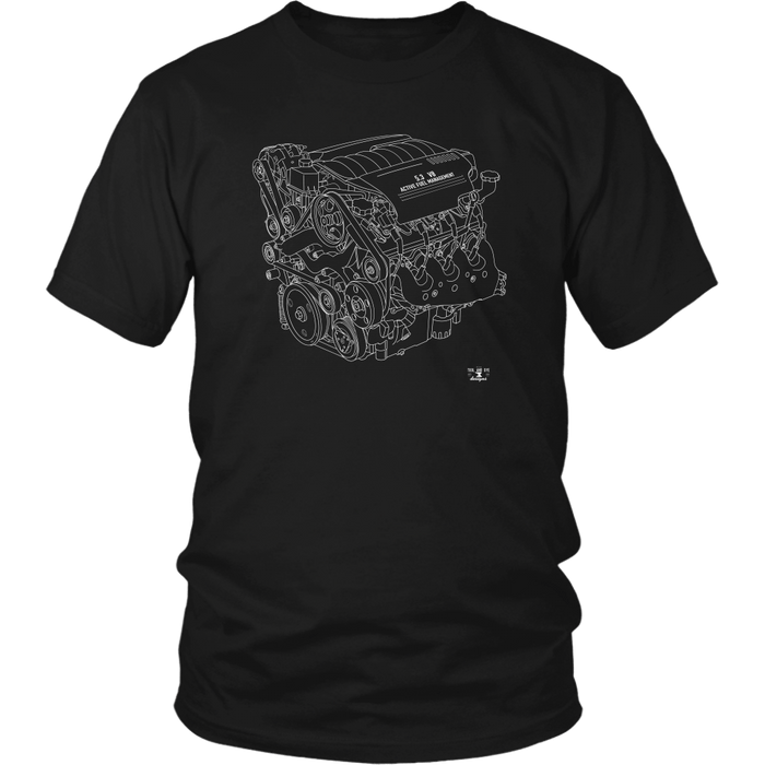 Engine Blueprint Series LS4 T-shirt or Hoodie