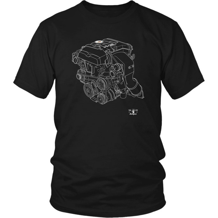 Engine Blueprint Series Cadillac ATS 2.0T LTG GM T-shirt and Hoodie