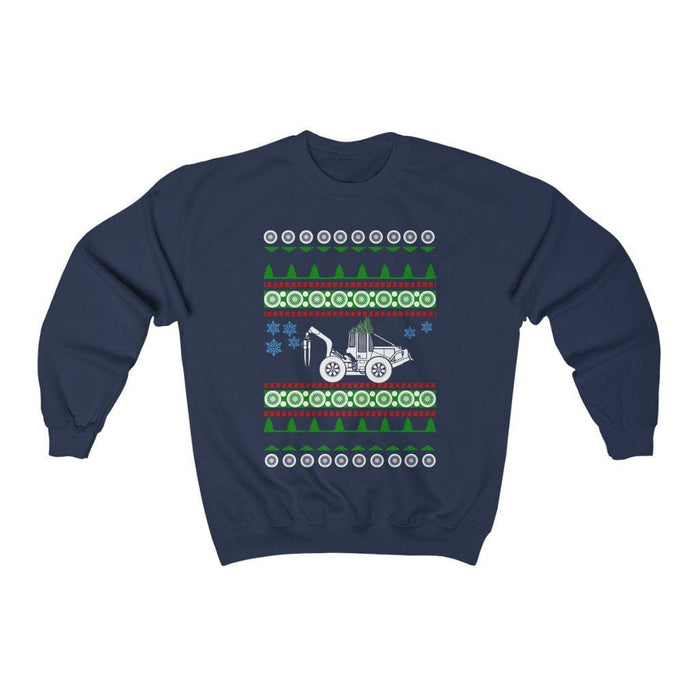 Log Skidder Ugly Christmas Sweater Sweatshirt