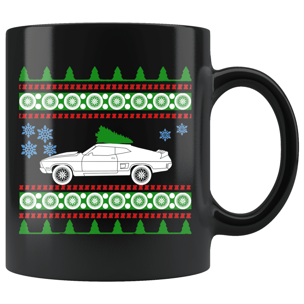 Ford Falcon Cobra Ugly Christmas Sweater Mug