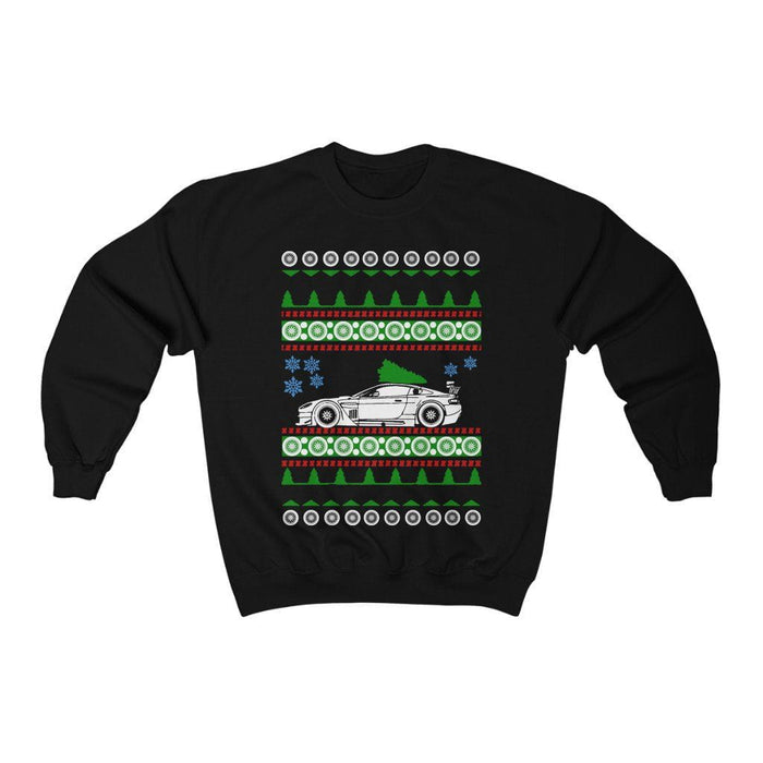 Exotic Car Aston Martin Vantage GT3 Ugly Christmas Sweater Sweatshirt