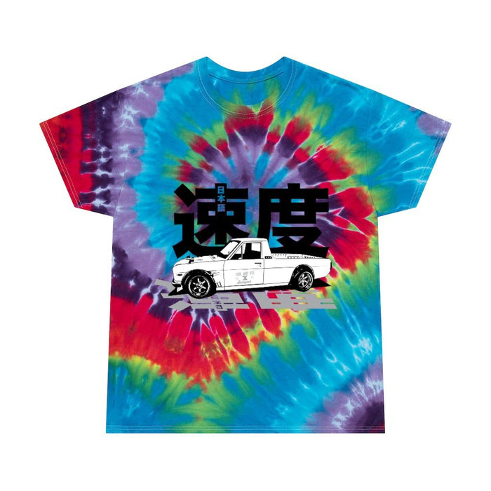 Truck like a Datsun Sunny Truck Tie-Dyed T-shirt Kanji Japanese Speed