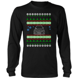 Lancer Evo Voltex front Ugly Christmas Sweater, hoodie and long sleeve t-shirt sweatshirt