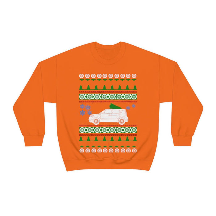 UK Car like a Soul Ugly Christmas Sweater kia