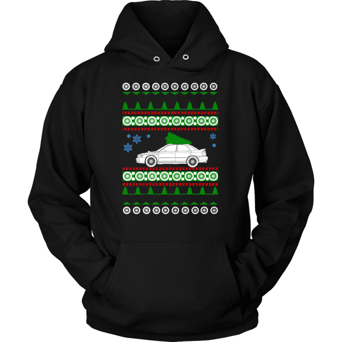 Japanese Car WRX STI Bugeye Bug eye Ugly Christmas Sweater, hoodie and long sleeve t-shirt sweatshirt