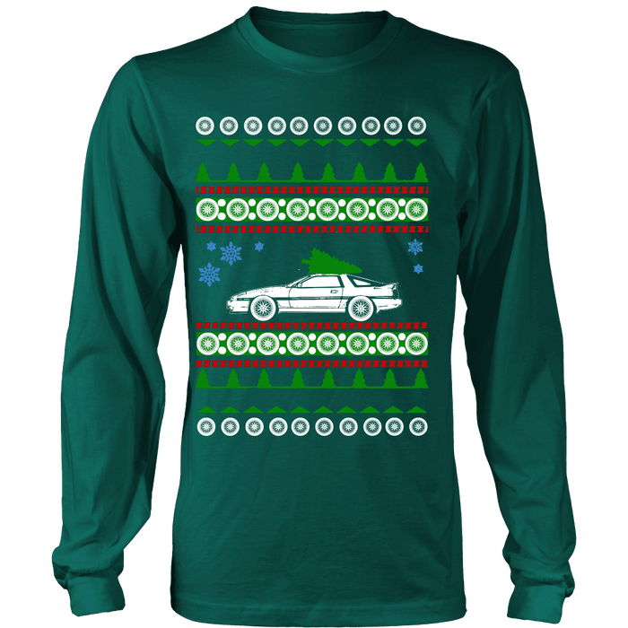 Toyota Supra mk3 Ugly Christmas Sweater, hoodie and long sleeve t-shirt sweatshirt