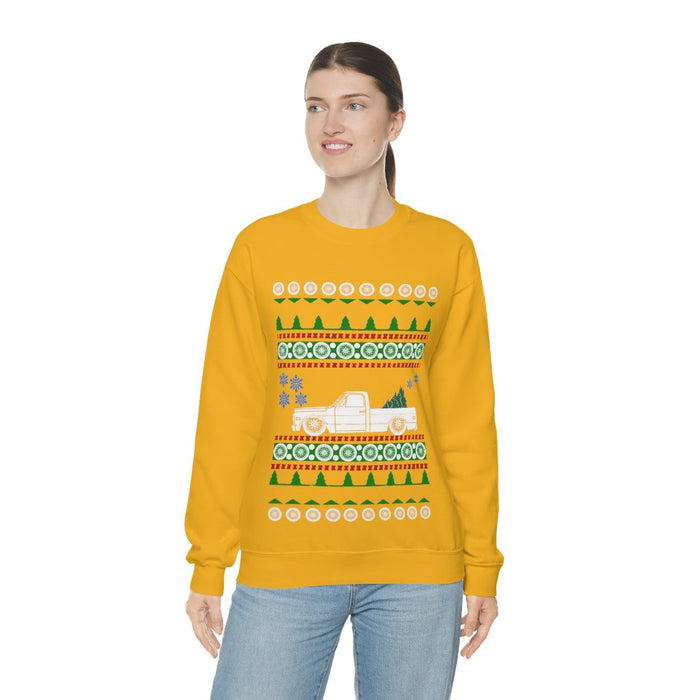 C10 Fleetside Ugly Christmas Sweater Sweatshirt