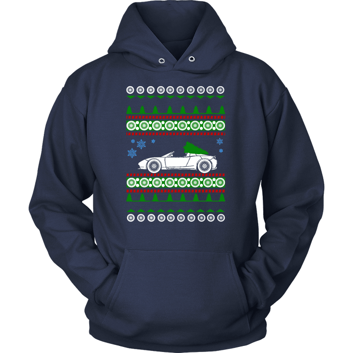 Electric Car Tesla Roadster ugly christmas sweater, hoodie and long sleeve t-shirt sweatshirt