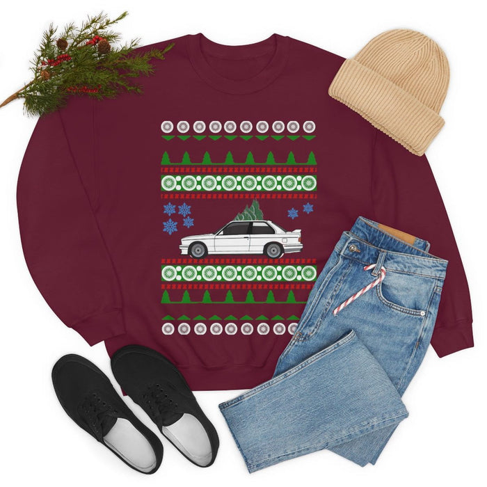 German Car like E30 M3 Ugly Christmas Sweater Sweatshirt V5 many colors