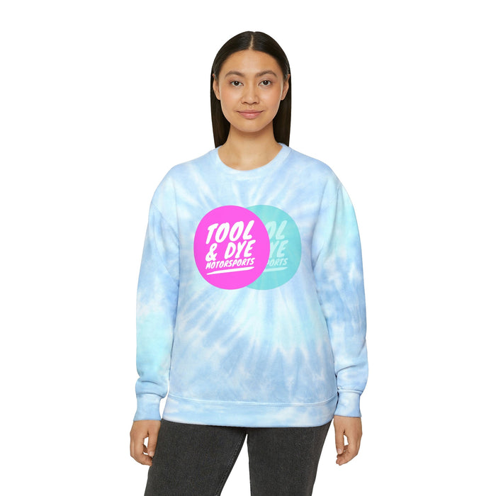 Tool and Dye Motorsports Logo Tie-Dye Sweatshirt