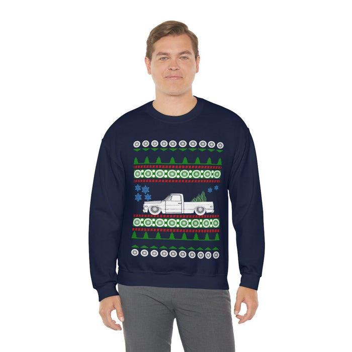 C10 Fleetside Ugly Christmas Sweater Sweatshirt