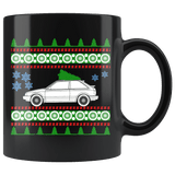 1988 Mazda 323 GTX Christmas Sweater Mug