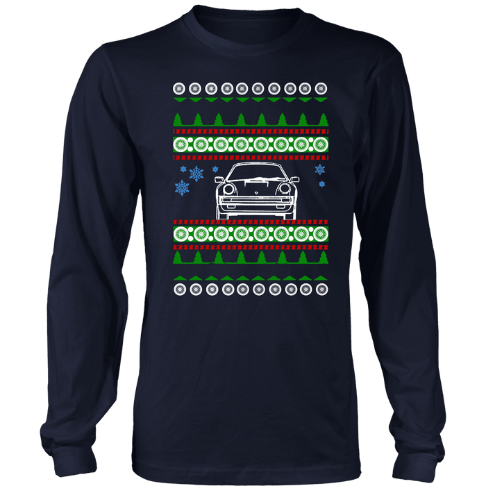 German Car Porsche 911 Turbo Ugly Christmas Sweater, hoodie and long sleeve t-shirt front view sweatshirt